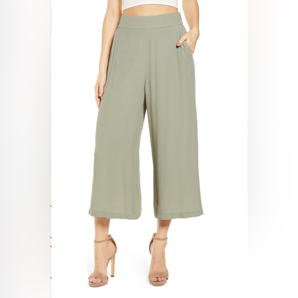 Leith Easy Crop Pants (Nordstrom)